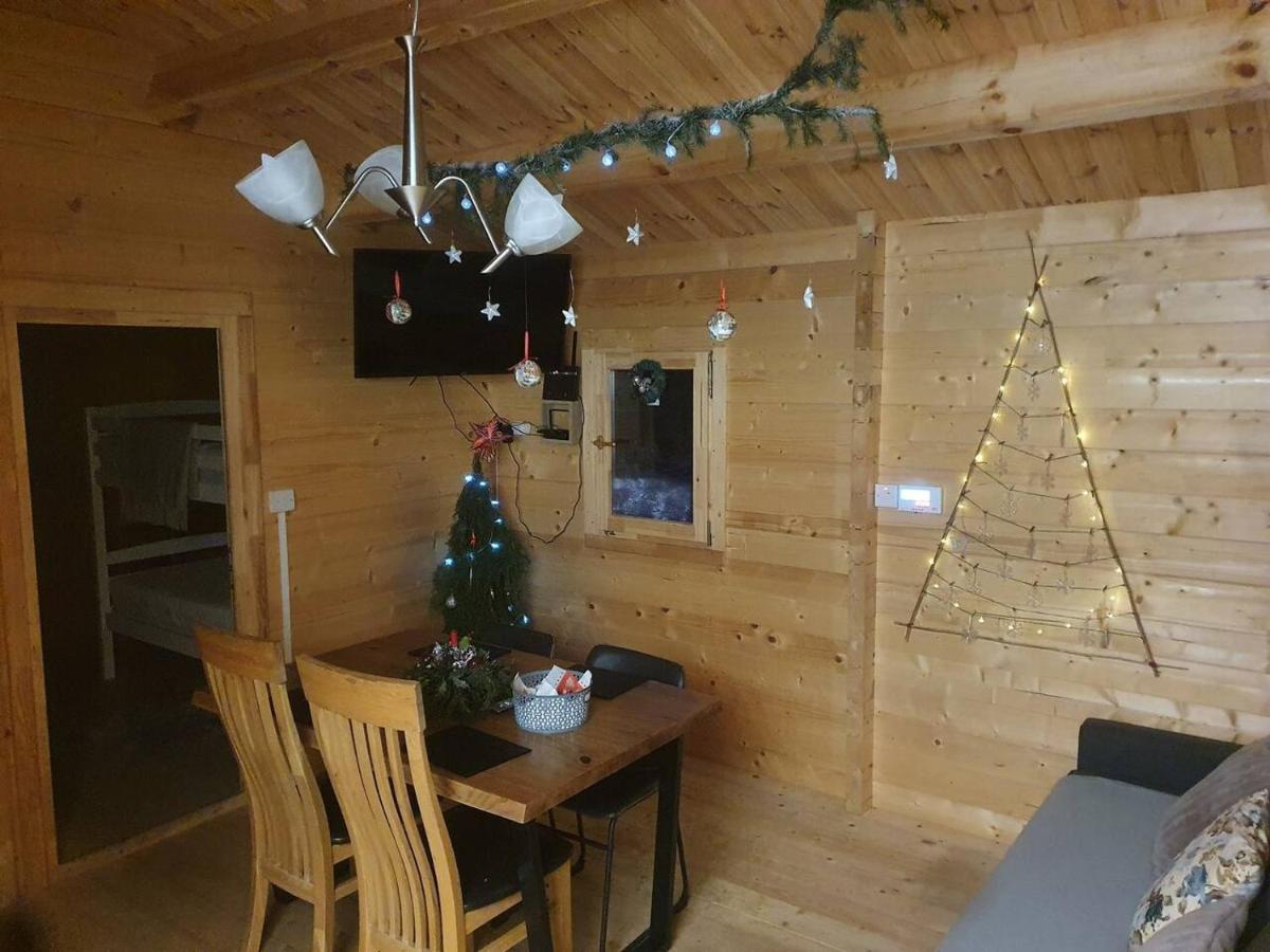 Stunning Log Cabin On The Lake Portroe Exterior photo