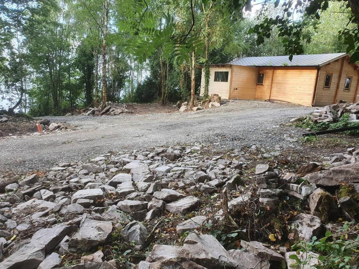 Stunning Log Cabin On The Lake Villa Portroe Exterior photo