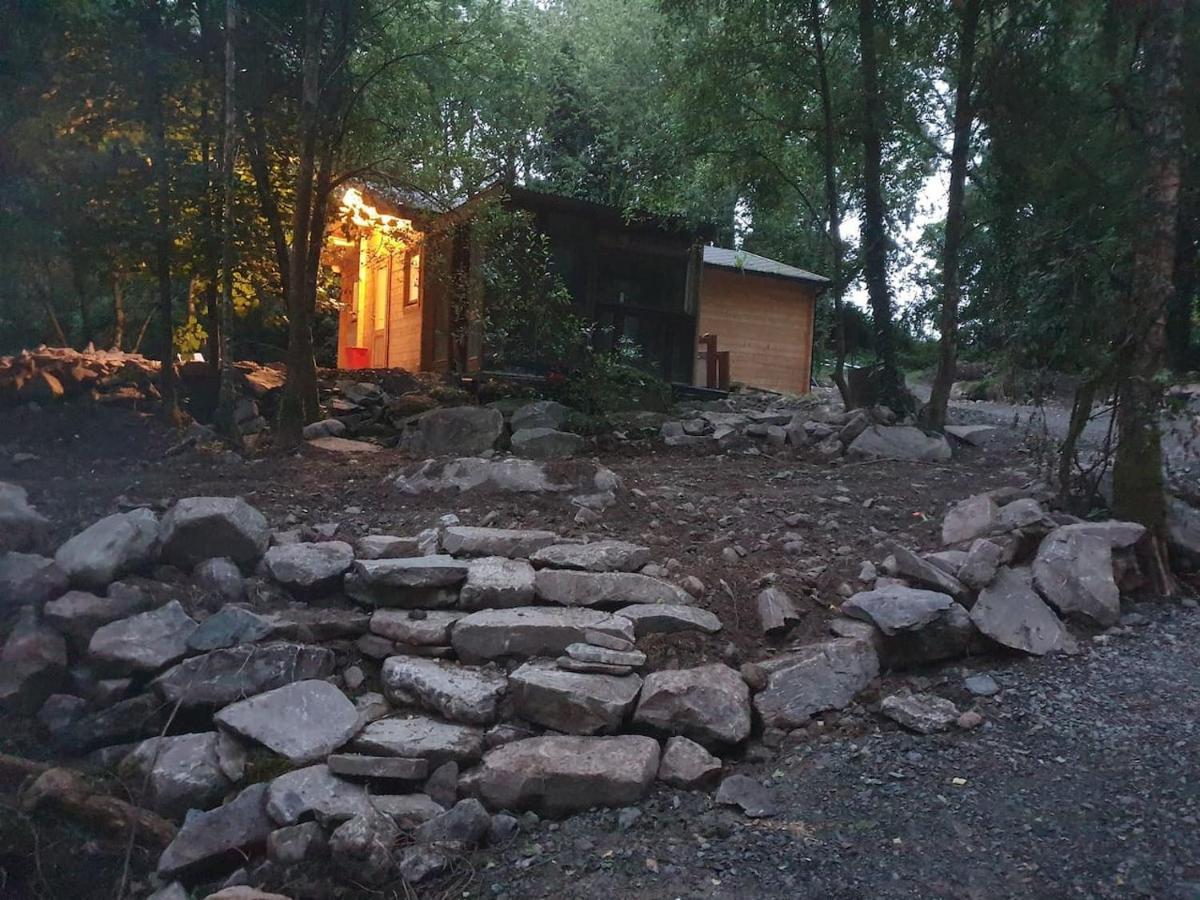 Stunning Log Cabin On The Lake Villa Portroe Exterior photo